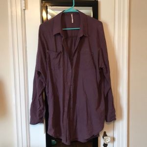 Free people button up